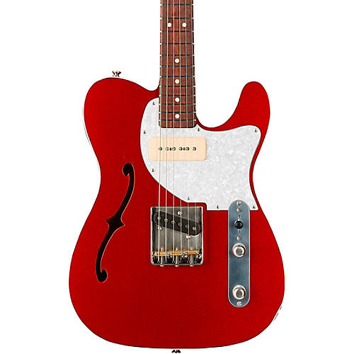 LsL Instruments Thinbone S/P90 Electric Guitar - Candy Apple Red