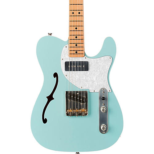 LsL Instruments Thinbone S/P90 Electric Guitar - Sonic Blue Pearl