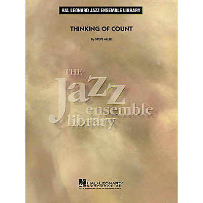 Hal Leonard Thinking of Count Jazz Band Level 4 Composed by Steve Allee