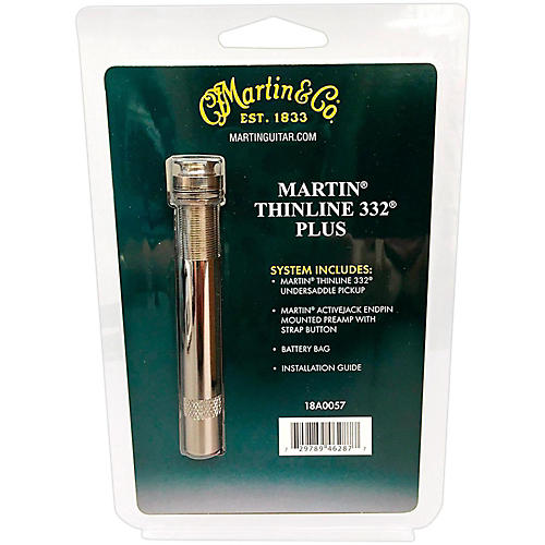 Martin Thinline 332 Plus Undersaddle Accoustic Guitar Pickup System