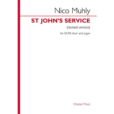 CHESTER MUSIC Third Service (Magnificat & Nunc Dimittis) (for SATB choir and organ) SATB, Organ Composed by Nico Muhly