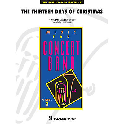 Hal Leonard Thirteen Days Of Christmas - Young Concert Band Level 3 arranged by Paul Jennings