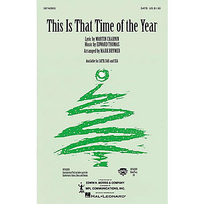 Hal Leonard This Is That Time of the Year Combo Parts Arranged by Mark Brymer