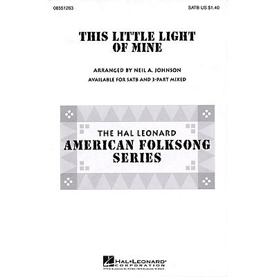 Hal Leonard This Little Light of Mine SATB arranged by Neil Johnson