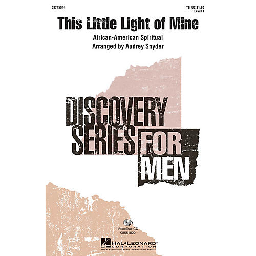 Hal Leonard This Little Light of Mine TB arranged by Audrey Snyder