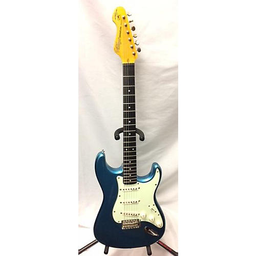 Vintage Thomas Blug Solid Body Electric Guitar Lake Placid Blue