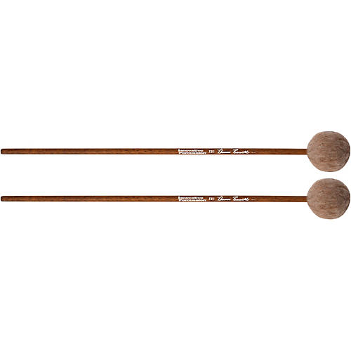 Innovative Percussion Thomas Burritt Series Ramin Marimba Mallets Soft Mocha Yarn