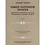 Associated Three (3) Fantastic Dances, Op. 22 (Full Score) Concert Band Composed by Joaquin Turina