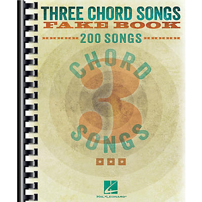 Hal Leonard Three Chord Songs Fake Book