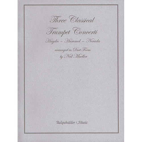 Carl Fischer Three Classic Trumpet Concertos Book