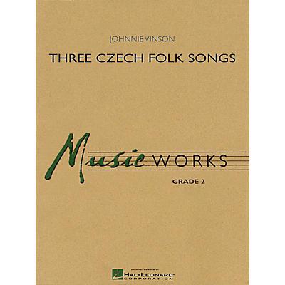 Hal Leonard Three Czech Folk Songs Concert Band Level 2 Arranged by Johnnie Vinson