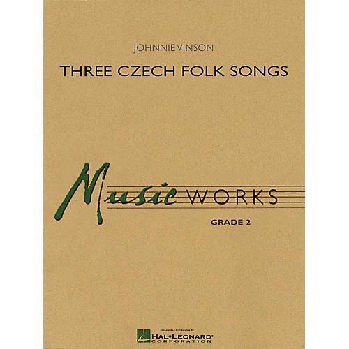 Hal Leonard Three Czech Folk Songs Concert Band Level 2 Arranged by Johnnie Vinson