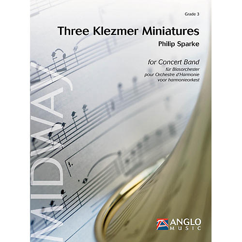 Anglo Music Press Three Klezmer Miniatures (Grade 4 - Score and Parts) Concert Band Level 4 Composed by Philip Sparke