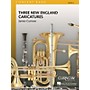 Curnow Music Three New England Caricatures (Grade 4 - Score Only) Concert Band Level 4 Composed by James Curnow