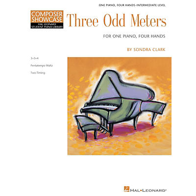 Hal Leonard Three Odd Meters Piano Library Series Book by Sondra Clark (Level Inter)