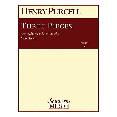 Southern Three Pieces (Woodwind Choir) Southern Music Series Arranged by Nilo W. Hovey