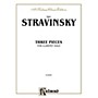Alfred Three Pieces for Clarinet By Igor Stravinsky Book