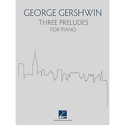 Hal Leonard Three Preludes for Piano by Gershwin