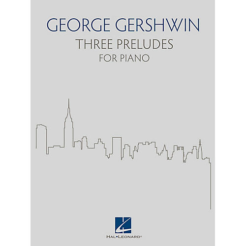 Hal Leonard Three Preludes for Piano by Gershwin