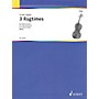 Schott Three Ragtimes (for Viola and Piano) String Series