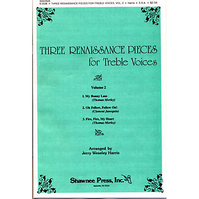 Hal Leonard Three Renaissance Pieces Vol. 2 SSA