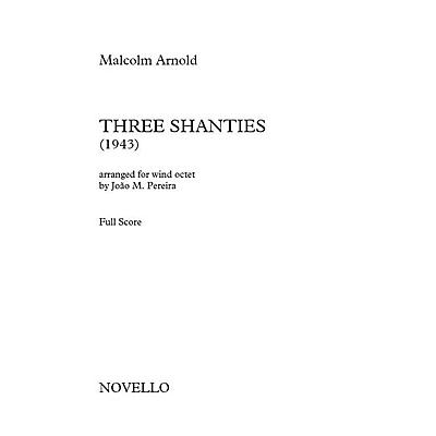 Novello Three Shanties Music Sales America Softcover Composed by Malcolm Arnold Arranged by João M. Pereira