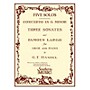 Southern Three Sonates Famous Largo (Conc G Min) Southern Music by George Frideric Handel Arranged by Albert Andraud