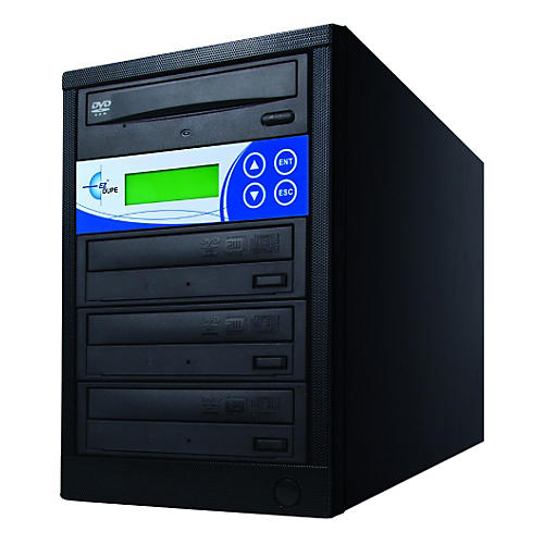 EZ Dupe Three Target DVD Duplicator Black