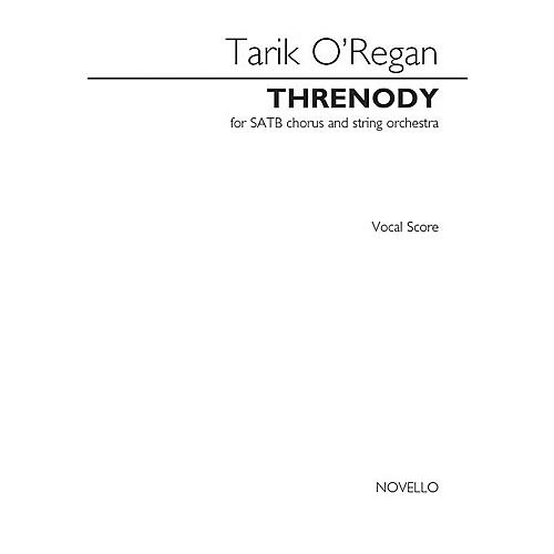 Novello Threnody from Triptych SATB with Piano Composed by Tarik O'Regan