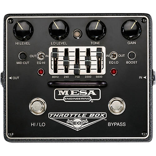 Mesa Boogie Throttle Box Equalizer Pedal Black