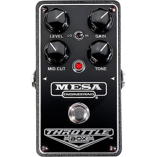Mesa Boogie Throttle Box Overdrive Effects Pedal