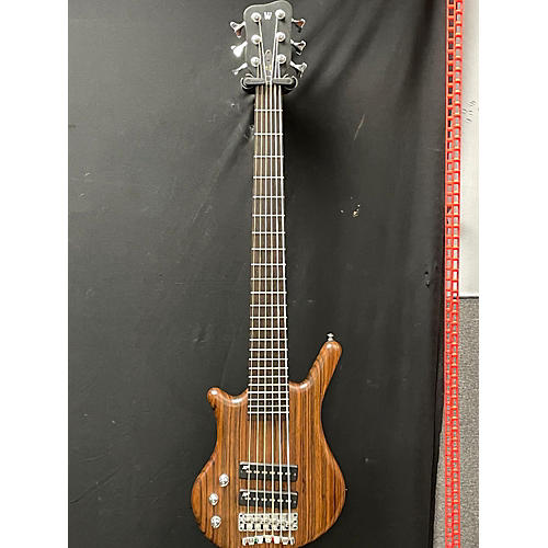 Warwick Thumb Bo 6 String Left Handed Electric Bass Guitar Natural