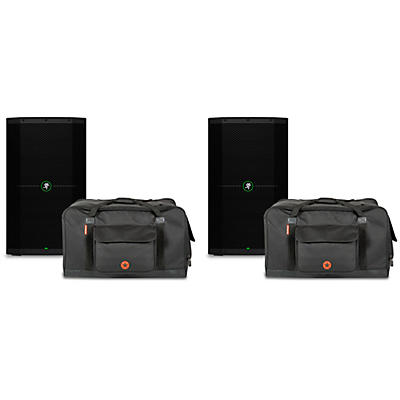 Mackie Thump212 12" Powered Speaker Pair With Road Runner Bags