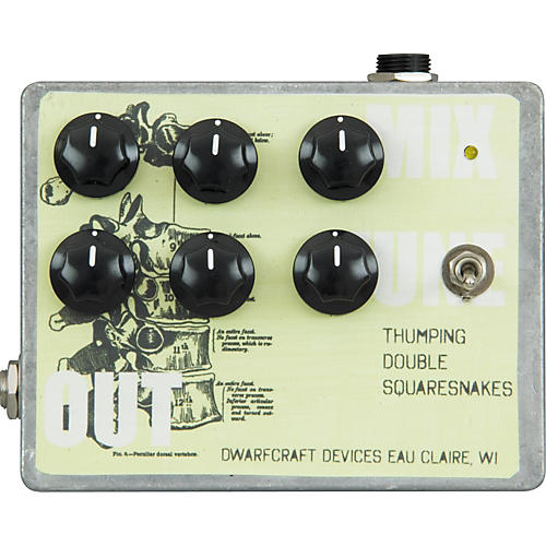 Thumping Double Squaresnakes Synthesizer Guitar Effects Pedal