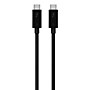 Open-Box Belkin Thunderbolt 3 USB-C to USB-C Cable, 100W - 1.6 ft. Condition 1 - Mint 1.6 ft. / 0.5 m Black