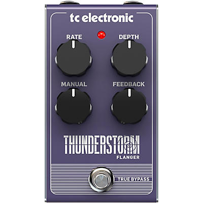 TC Electronic Thunderstorm Flanger Effect Pedal