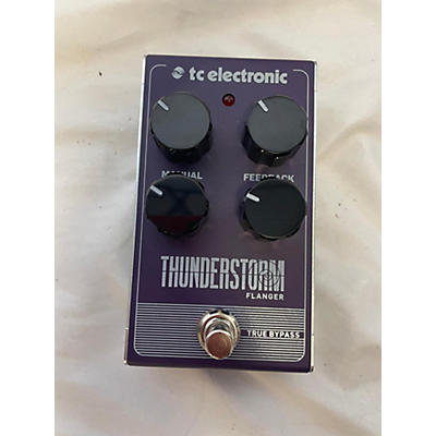 TC Electronic Thunderstorm Flanger Effect Pedal