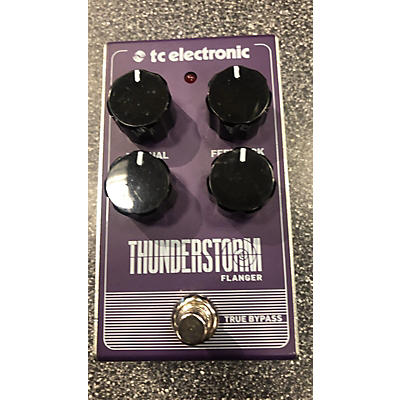 TC Electronic Thunderstorm Flanger Effect Pedal