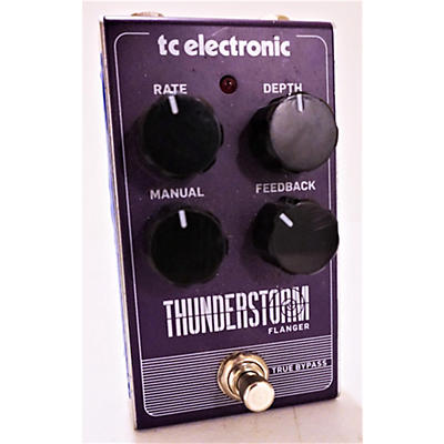 TC Electronic Thunderstorm Flanger Effect Pedal