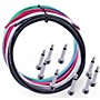 Lava Tightrope Solder-Free Cable Kit with 10 Right Angle Plugs 10 ft. Carolina Blue