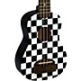 Kohala Tiki Soprano Ukulele Checker Board