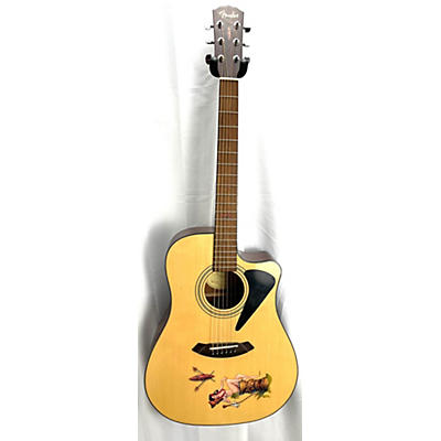 Fender Tikki Femme Fatale Acoustic Electric Guitar