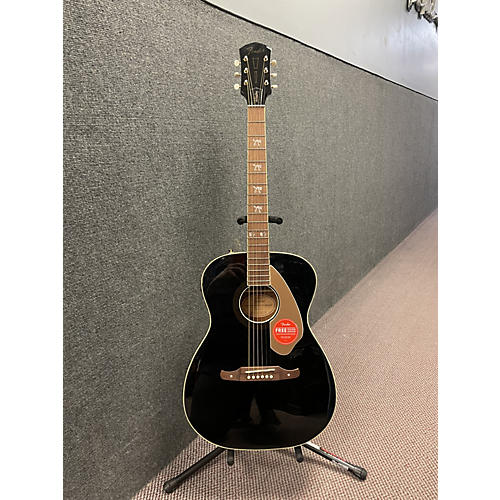 Fender Tim Armstrong Hellcat 10th Anniversary Acoustic Electric Guitar Black