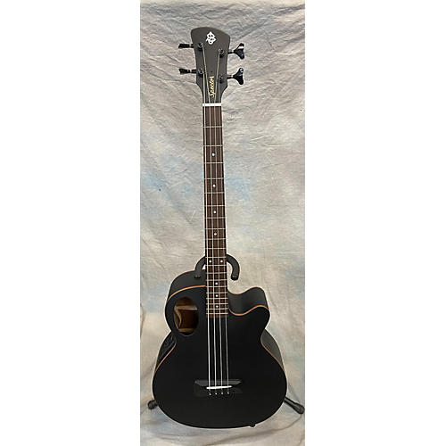 Spector Timbre TB4 Acoustic Bass Guitar Matte Black