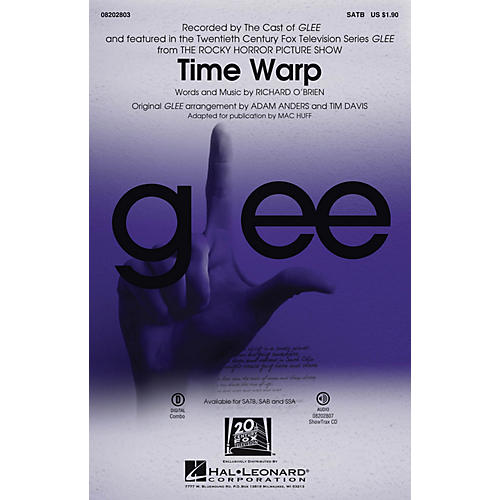 Hal Leonard Time Warp (from The Rocky Horror Picture Show) SSA by Glee Cast Arranged by Mac Huff