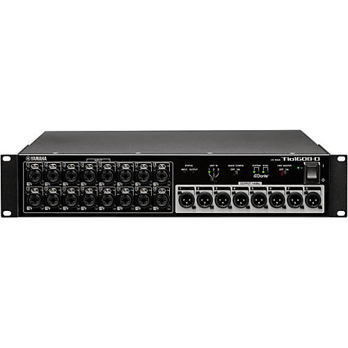 Tio1608-D 16-Input, 8-Output Dante Stage Box for TF Series
