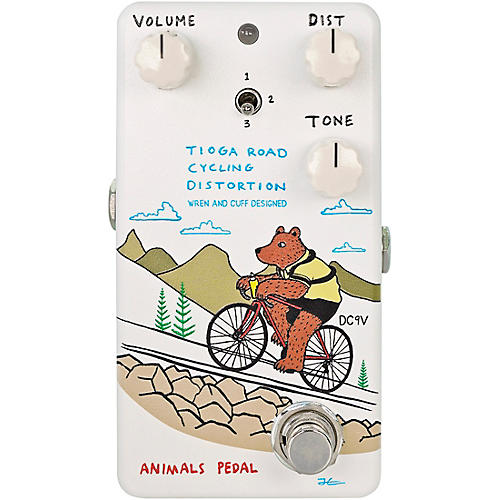 Tioga Road Cycling Distortion V2 Effects Pedal