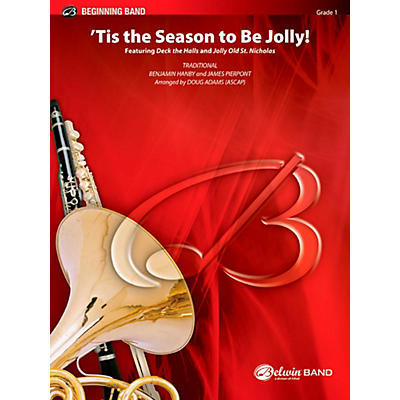 BELWIN Tis the Season to Be Jolly! Concert Band Grade 1 (Very Easy)