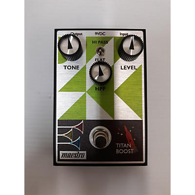 Maestro Titan Boost Effect Pedal