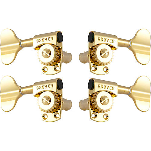 Grover Titan Electric Bass 145 Series Tuning Machines Gold 2+2